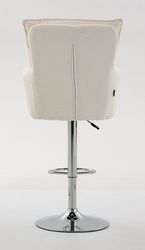 HOKER HR250W KREMOWY BARANEK CHROMOWANA PODSTAWA