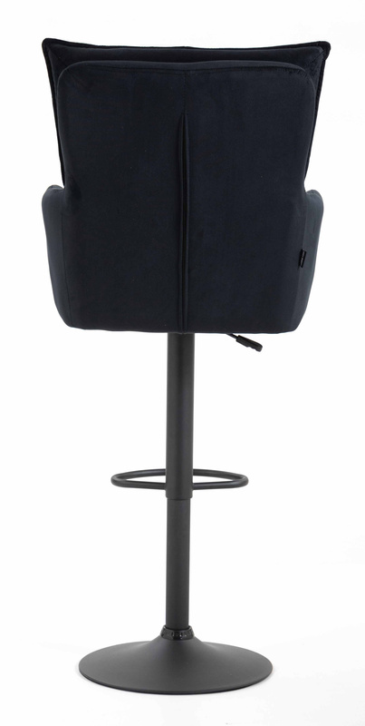 HOKER HR250W CZARNY WELUR CZARNA PODSTAWA