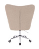 FOTEL HR650K LATTE BARANEK CHROMOWANA PODSTAWA