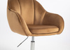 HOKER HR2055N MIODOWY WELUR CHROMOWANA PODSTAWA