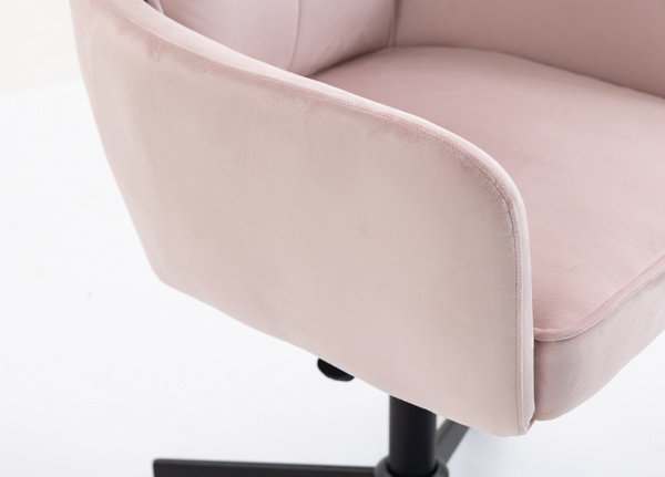 HOKER HR250CROSS PUDROWY RÓŻ WELUR  CZARNA PODSTAWA