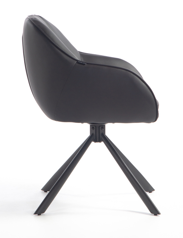 FOTEL HR2055 CZARNY CZARNY PAJĄK