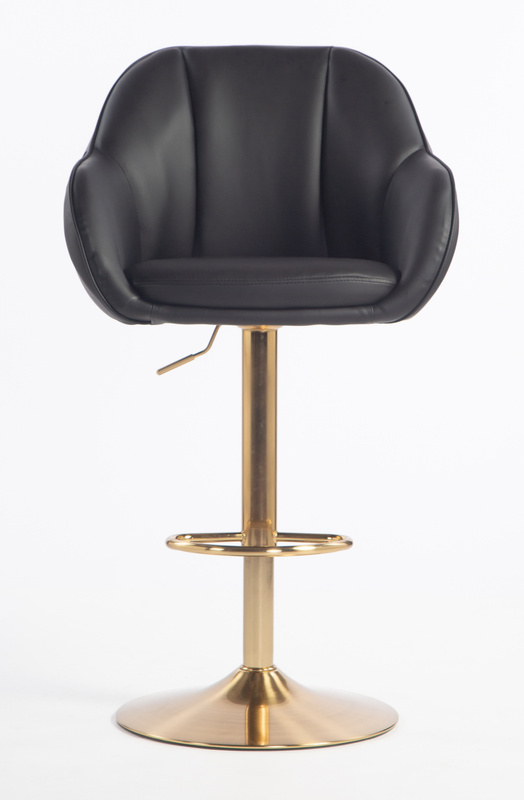 HOKER HR2055W CZARNY ZŁOTA PODSTAWA