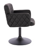 FOTEL HC802N CZARNY CZARNA PODSTAWA