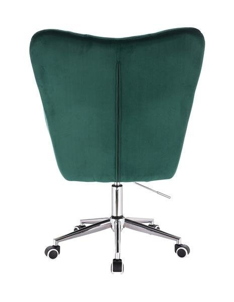 FOTEL HR650K BUTELKOWA ZIELEŃ WELUR
