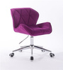 FOTEL HR111K FUKSJA WELUR