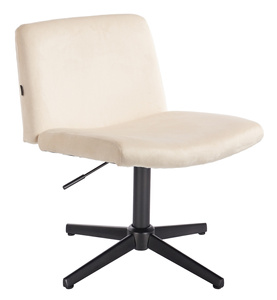 HOKER HR150CROSS KREMOWY WELUR CZARNA PODSTAWA