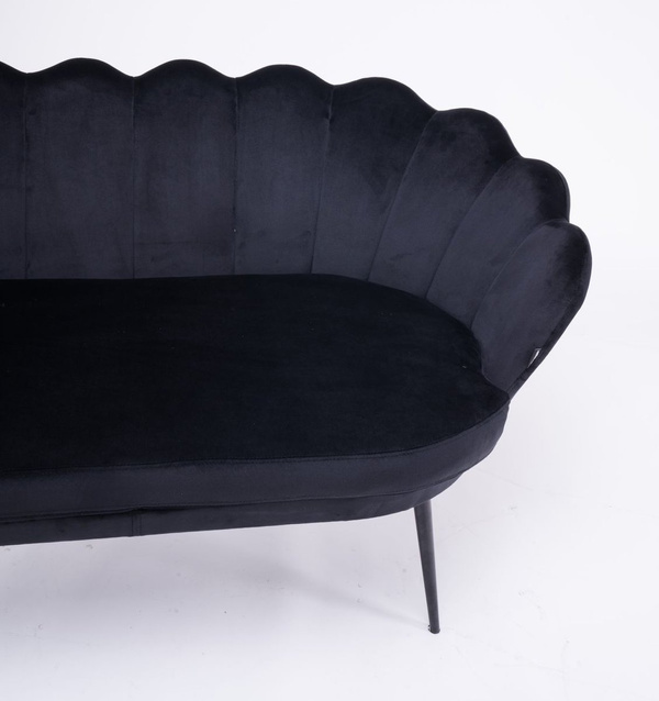 SOFA FREY CZARNY CZARNE NOGI