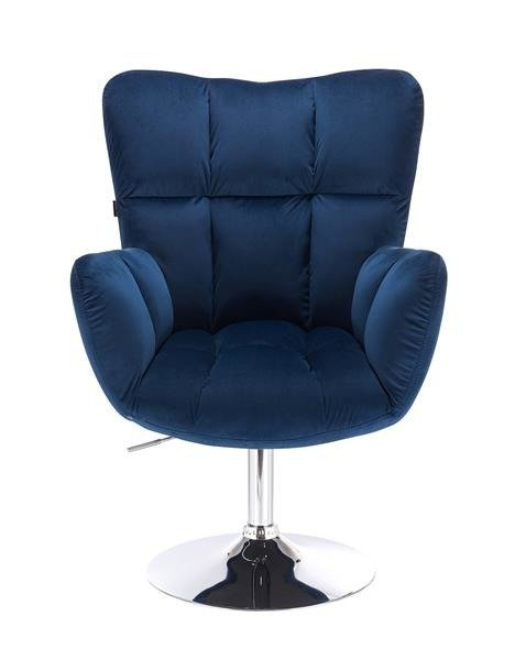 FOTEL HR650N CIEMNE MORZE WELUR