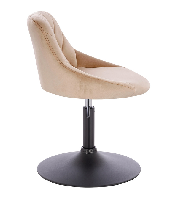 HOKER HR1054N LATTE WELUR CZARNA PODSTAWA