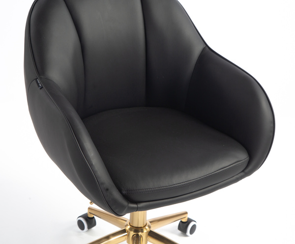 HOKER HR2055K CZARNY ZŁOTA PODSTAWA