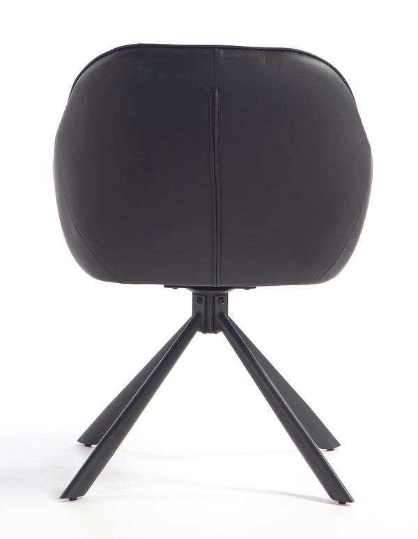 FOTEL HR2055 CZARNY CZARNY PAJĄK