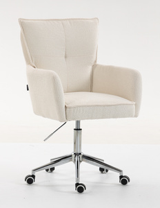 HOKER HR250K KREMOWY BARANEK CHROMOWANA PODSTAWA