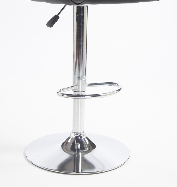 HOKER HR2055W CZARNY CHROMOWANA PODSTAWA