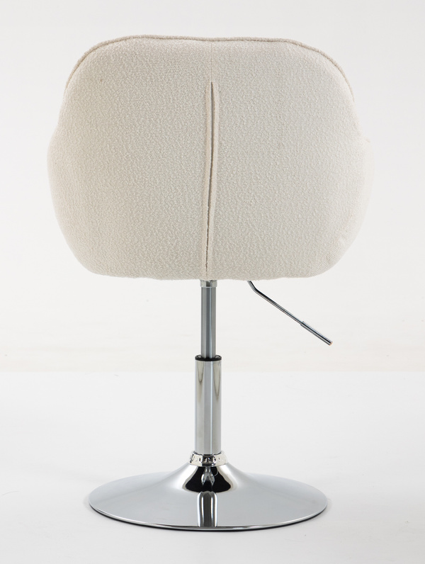 HOKER HR2055N KREMOWY BARANEK CHROMOWANA PODSTAWA