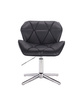 FOTEL HR111CROSS CZARNY
