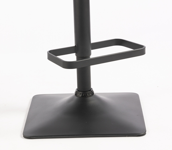 FOTEL HR350KW CZARNY WELUR CZARNA PODSTAWA