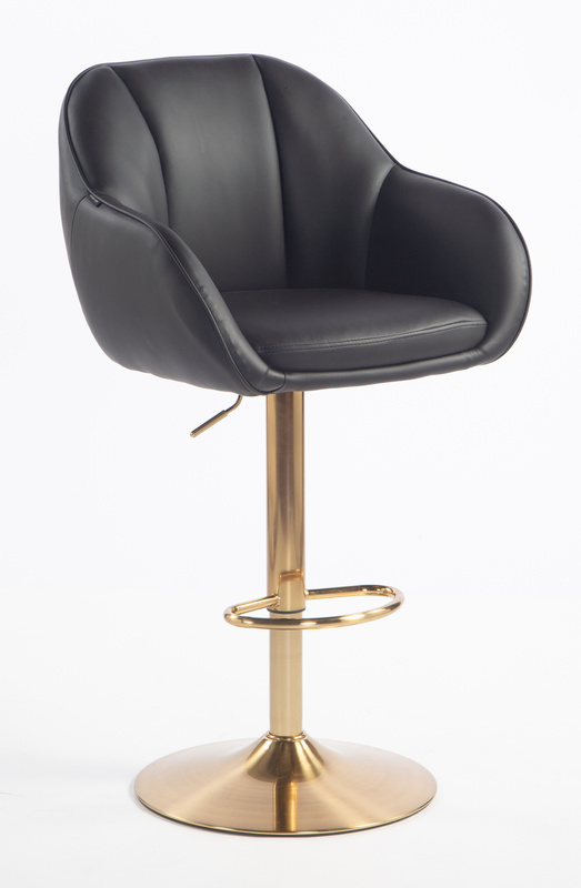 HOKER HR2055W CZARNY ZŁOTA PODSTAWA