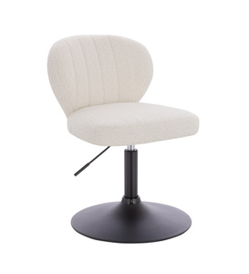 HOKER HR193N KREMOWY BARANEK CZARNA PODSTAWA