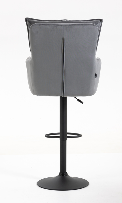 HOKER HR250W GRAFITOWY WELUR CZARNA PODSTAWA