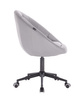 FOTEL HR8516K SZARY CZARNA PODSTAWA