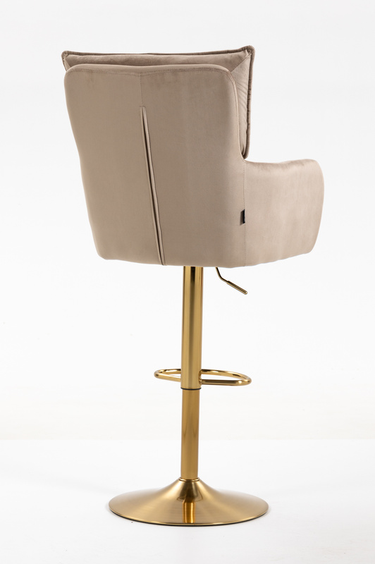 HOKER HR250W LATTE WELUR  ZŁOTA PODSTAWA