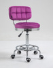 HOKER HR636 FUKSJA WELUR CHROMOWANA PODSTAWA