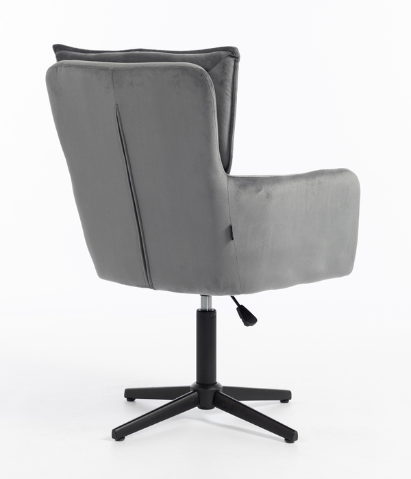 HOKER HR250CROSS GRAFITOWY WELUR  CZARNA PODSTAWA