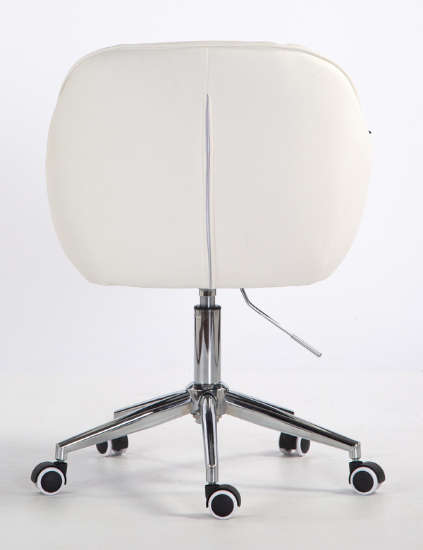 HOKER HR2055K BIAŁY CHROMOWANA PODSTAWA