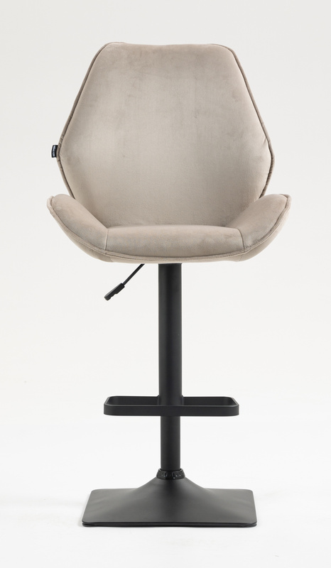 FOTEL HR350KW LATTE WELUR CZARNA PODSTAWA