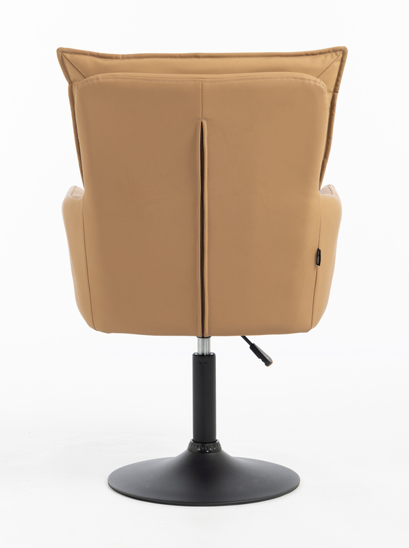 HOKER HR250N KARMELOWY EKOSKÓRA PREMIUM SOFT CZARNA PODSTAWA