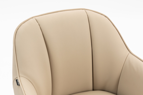 HOKER HR2055N KREMOWY CZARNA PODSTAWA