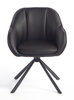 FOTEL HR2055 CZARNY CZARNY PAJĄK