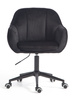 HOKER HR2055K CZARNY WELUR CZARNA PODSTAWA