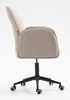 FOTEL HR280K LATTE BARANEK CZARNA PODSTAWA