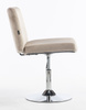 HOKER HR150N LATTE WELUR CHROMOWANA PODSTAWA