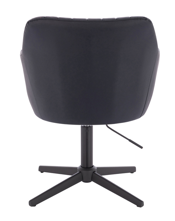 FOTEL HR190CROSS CZARNY CZARNA PODSTAWA