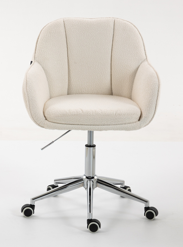 HOKER HR2055K KREMOWY BARANEK CHROMOWANA PODSTAWA