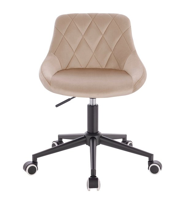 HOKER HR1054K LATTE WELUR CZARNA PODSTAWA