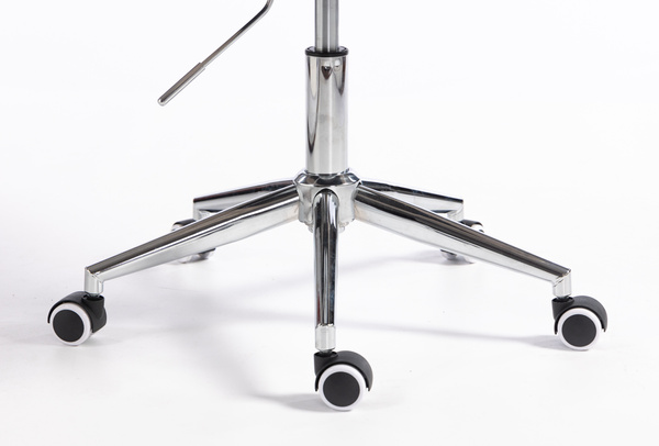 FOTEL HR350K LATTE WELUR CHROMOWANA PODSTAWA