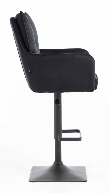 HOKER HR250KW CZARNY WELUR CZARNA PODSTAWA