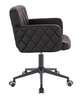 FOTEL HC802K CZARNY CZARNA PODSTAWA