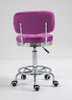 HOKER HR636 FUKSJA WELUR CHROMOWANA PODSTAWA