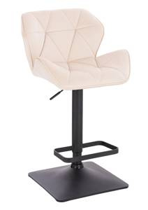 HOKER HR111KW KREMOWY WELUR CZARNA PODSTAWA