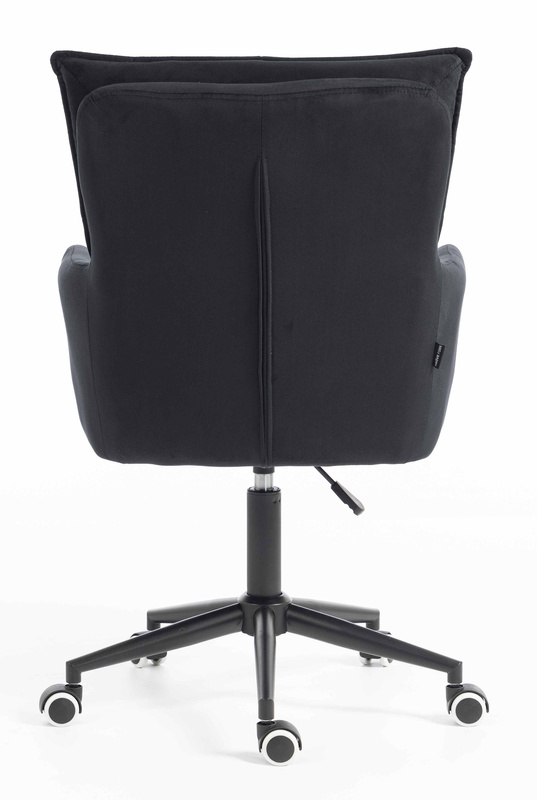 HOKER HR250K CZARNY WELUR  CZARNA PODSTAWA