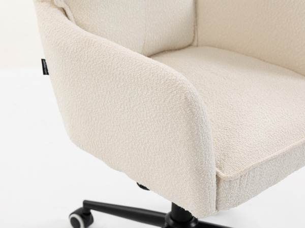 HOKER HR250K KREMOWY BARANEK CZARNA PODSTAWA