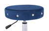 HOKER HR1102CN CIEMNE MORZE WELUR