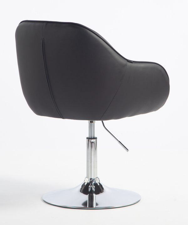 HOKER HR2055N CZARNY CHROMOWANA PODSTAWA