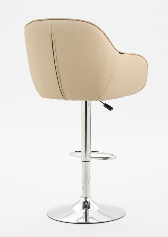 HOKER HR2055W KREMOWY CHROMOWANA PODSTAWA