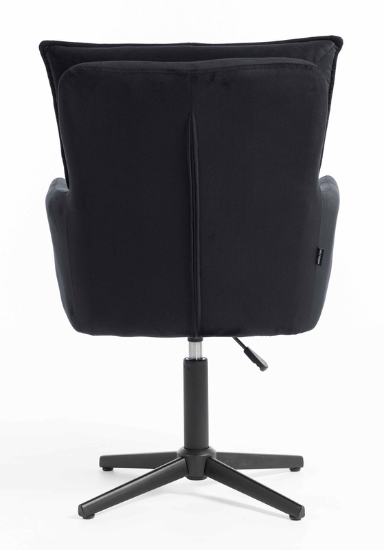 HOKER HR250CROSS CZARNY WELUR  CZARNA PODSTAWA